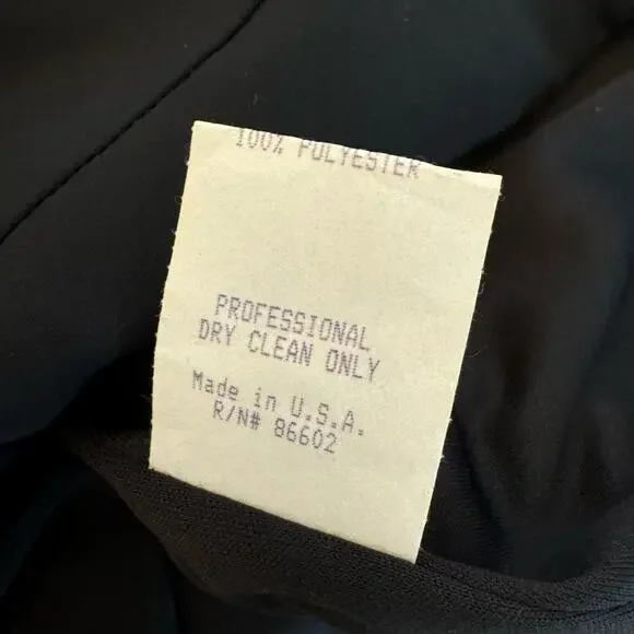 Marian Bianca Nero Silk Colorblock Bodycon Mini Dress Small NWOT - Picture 4 of 9